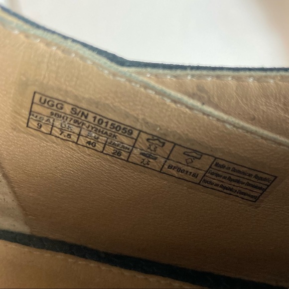 Ugg marji Black snake print Oxfords - Picture 8 of 8